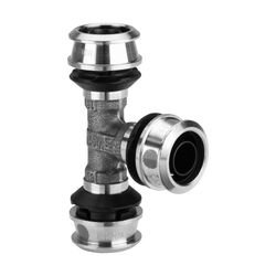 Viega Raxofix T-Stück mit SC-Contur 5318, d. 16mm, Siliziumbronze... VIEGA-647278 4015211647278 (Abb. 1)