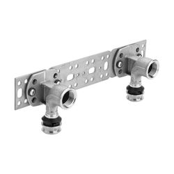 Viega Raxofix Montageeinheit 5321.61 mit SC-Contur, d. 16mm x Rp 1/2", Stichmaß 80/100/15... VIEGA-690144 4015211690144 (Abb. 1)