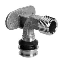 Viega Raxofix Wandscheibe mit SC-Contur 5325.4, d. 20mm x R 1/2", Siliziumbronze... VIEGA-724450 4015211724450 (Abb. 1)