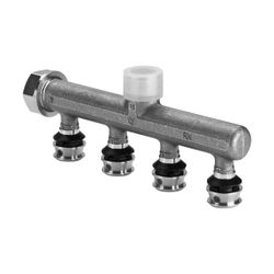 Viega Raxofix Verteiler mit SC-Contur 5326.05, d. 16mm x G 3/4", 4fach, Siliziumbronze... VIEGA-645595 4015211645595 (Abb. 1)