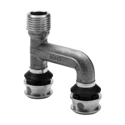 Viega Raxofix Erweiterungsstück mit SC-Contur 5326.31, R 1/2" x 16mm, Siliziumbronze... VIEGA-647674 4015211647674 (Abb. 1)