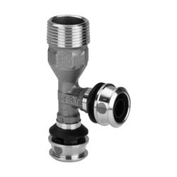Viega Raxofix T-Stück mit SC-Contur 5326.4, R 3/4" x d. 20x20mm, Siliziumbronze... VIEGA-647643 4015211647643 (Abb. 1)