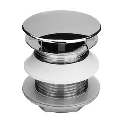 Viega Schaftventil 5413, ohne Überlauf, G 1 1/4" x 60x50mm, Messing verchromt... VIEGA-433703 4015211433703 (Abb. 1)