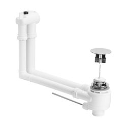 Viega Ablaufgarnitur 5420.1, G 1 1/4" x 60mm, Kunststoff verchromt... VIEGA-671471 4015211671471 (Abb. 1)