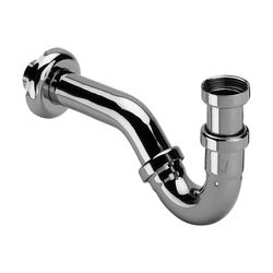 Viega Röhrengeruchverschluss 5535, G 1 1/4" x G 1 1/4", Messing verchromt... VIEGA-103781 4015211103781 (Abb. 1)