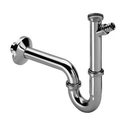 Viega Röhrengeruchverschluss Plus-Sifon 5611.6, G 1 1/4" x G 1 1/4", Messing verchromt... VIEGA-445577 4015211445577 (Abb. 1)