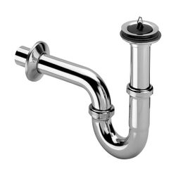 Viega Röhrengeruchverschluss 5612, G 1 1/4" x G 1 1/4" x 60mm, Messing verchromt... VIEGA-111298 4015211111298 (Abb. 1)