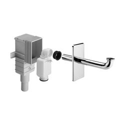 Viega Geruchverschluss 5633.1, G 1 1/4" x DN 40/50, Kunststoff verchromt... VIEGA-553753 4015211553753 (Abb. 1)