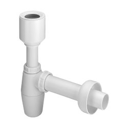 Viega Flaschengeruchverschluss 5725.94, 50x40mm, Kunststoff, Weiß... VIEGA-112271 4015211112271 (Abb. 1)
