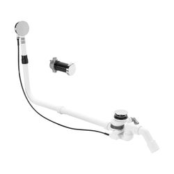 Viega Multiplex Trio Ab- und Überlauf F 6145.6, DN 40/50, Bowdenzug-Länge 1070mm, Länge/H... VIEGA-675479 4015211675479 (Abb. 1)