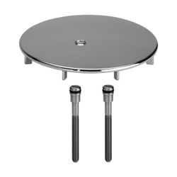 Viega Tempoplex-Abdeckhaube 6958.99, d. 112mm, Kunststoff verchromt... VIEGA-581633 4015211581633 (Abb. 1)