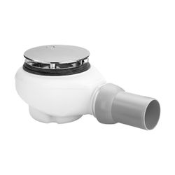 Viega Tempoplex Plus Ablaufgarnitur 6960, 112x50mm, Kunststoff verchromt... VIEGA-578916 4015211578916 (Abb. 1)
