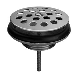 Viega Ablaufventil 7121, G 1 1/2" x 80mm, Chromnickelstahl... VIEGA-107673 4015211107673 (Abb. 1)