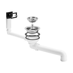 Viega Ablaufventilset 7139.151, Kunststoff, Weiß... VIEGA-678548 4015211678548 (Abb. 1)
