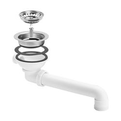 Viega Ablaufventilset 7139.15, Kunststoff, Weiß... VIEGA-578886 4015211578886 (Abb. 1)