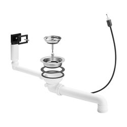 Viega Ablaufventilset 7139.161, Kunststoff, Weiß... VIEGA-678562 4015211678562 (Abb. 1)