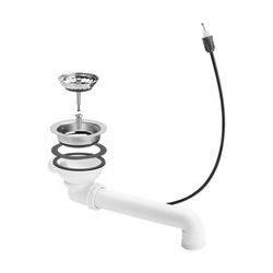 Viega Ablaufventilset 7139.16, Kunststoff, Weiß... VIEGA-578893 4015211578893 (Abb. 1)