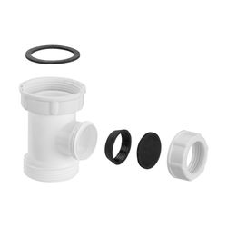 Viega Zwischenstück 7139.18, G 1 1/2" x 25mm, Kunststoff, Weiß... VIEGA-678593 4015211678593 (Abb. 1)