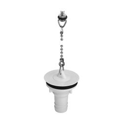 Viega Ablaufventil 7372, G 3/4" x 50mm, Kunststoff, Weiß... VIEGA-105624 4015211105624 (Abb. 1)