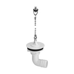 Viega Ablaufventil 7373.1, G 3/4" x 50mm, Kunststoff, Weiß... VIEGA-125523 4015211125523 (Abb. 1)