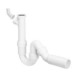 Viega Röhrengeruchverschluss, 7985.30 Durchmessser G 1 1/2" x 50mm, Kunststoff, Weiß... VIEGA-101206 4015211101206 (Abb. 1)