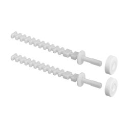 Viega Bolzen 8310.33 für UP-​Spül­kasten 1H, 1L, 1C, Standard 1S, Kunststoff, Weiß, 2 Stü... VIEGA-407636 4015211407636 (Abb. 1)