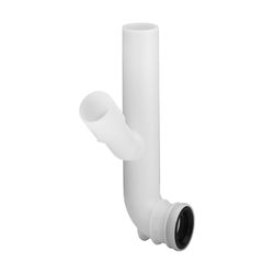 Viega Spülrohrbogen 8310.78 mit Lüfteranschluss, Länge 285mm, Kunststoff, Weiß... VIEGA-476663 4015211476663 (Abb. 1)