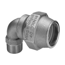 Viega Maxiplex Übergangsverschraubung 90 Grad 9021, d. 40mm x R 1 1/4", Rotguss... VIEGA-274535 4015211274535 (Abb. 1)