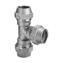 Viega Maxiplex T-Stück 9051, d. 40mm, Rotguss... VIEGA-276140 4015211276140 (Abb. 1)
