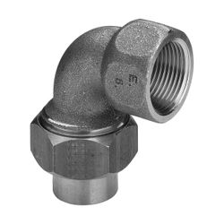 Viega Übergangsverschraubung 90 Grad 94096G konischdichtend, d. 22mm x Rp 3/4", Messing/R... VIEGA-107338 4015211107338 (Abb. 1)