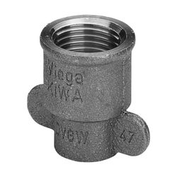 Viega Übergangsstück 94270GF mit Flügel, d. 15mm x Rp 1/2", Rotguss... VIEGA-103880 4015211103880 (Abb. 1)