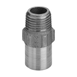 Viega Doppelnippel 94280G in 18mm x R1/2 Rotguss... VIEGA-120221 4015211120221 (Abb. 1)