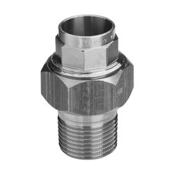 Viega Übergangsverschraubung 94331G flachdichtend, d. 22mm x R 3/4", Rotguss/Messing... VIEGA-112967 4015211112967 (Abb. 1)