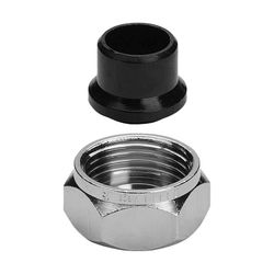Viega Anschlussverschraubung 94385.1, d. 15mm x G 3/4", Messing vernickelt... VIEGA-105358 4015211105358 (Abb. 1)