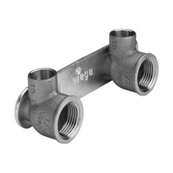 Viega Montageeinheit Gemini 94476.21 in 15mmxRp1/2x80mm Rotguss... VIEGA-268138 4015211268138 (Abb. 1)