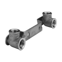 Viega Gemini Montageeinheit 94478.0, Rp 1/2" x Rp 1/2" x 150mm, Stahl verzinkt/Rotguss... VIEGA-118754 4015211118754 (Abb. 1)