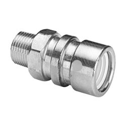 Viega Geopress G Übergangsstück mit SC-Contur 9611G, d. 32mm x R 1", Rotguss... VIEGA-772710 4015211772710 (Abb. 1)