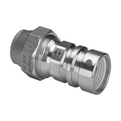 Viega Geopress Übergangsstück mit SC-Contur 9613.4TW, d. 40x40mm, Rotguss... VIEGA-767808 4015211767808 (Abb. 1)
