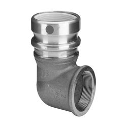 Viega Geopress Übergangsbogen 90 Grad mit SC-Contur 9614.2TW, d. 32mm x Rp 1", Rotguss... VIEGA-767983 4015211767983 (Abb. 1)