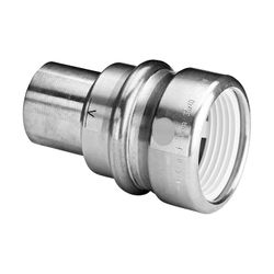 Viega Geopress Einsteckstück mit SC-Contur G 9615.1G, d. 22x32mm, Rotguss... VIEGA-772376 4015211772376 (Abb. 1)