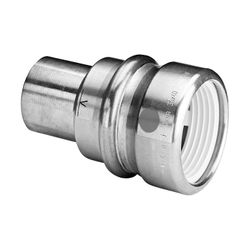Viega Geopress Einsteckstück mit SC-Contur 9615.1TW, d. 25x22mm, Rotguss... VIEGA-767266 4015211767266 (Abb. 1)