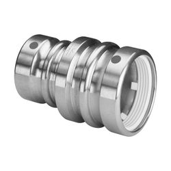 Viega Geopress Reduziermuffe mit SC-Contur 9615.2TW, d. 40x32mm, Rotguss... VIEGA-765590 4015211765590 (Abb. 1)