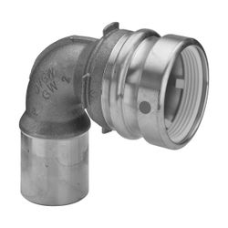 Viega Geopress Einsteckbogen I/A 90 Grad mit SC-Contur 9616.1TW, d. 28x32mm, Rotguss... VIEGA-767020 4015211767020 (Abb. 1)