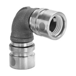 Viega Geopress Bogen 90 Grad mit SC-Contur 9616TW, d. 50mm, Rotguss... VIEGA-765675 4015211765675 (Abb. 1)