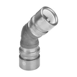 Viega Geopress Bogen 45 Grad mit SC-Contur G 9626G, d. 50mm, Rotguss... VIEGA-772697 4015211772697 (Abb. 1)