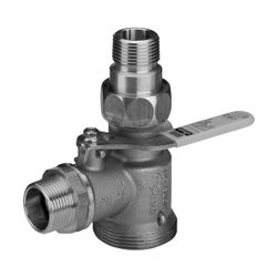 Viega Gaszähler-Kugeleckhahn G2111.1S in R1 x (2,5m3) Messing... VIEGA-618483 4015211618483 (Abb. 1)