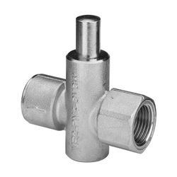 Viega Manometerdruckknopfventil G2590, Rp 1/2", Messing verchromt... VIEGA-527365 4015211527365 (Abb. 1)