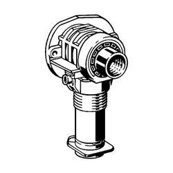 Viega Anschlussdose mit SC Sanfix P 2120.01 in 16mm x Rp1/2 Kunststoff... VIEGA-304249 4015211304249 (Abb. 1)