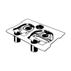 Viega Koffereinsatz 2202.3 für PT2 Pressbacken d. 42-63mm... VIEGA-792220 4015211792220 (Abb. 1)