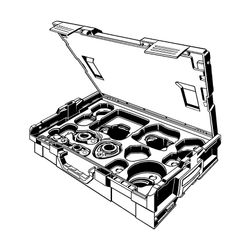 Viega Picco/PT2 Pressringset 2202.43, d. 16-32mm, 4 Pressringe, Stahl phosphatiert, 4 Pre... VIEGA-793555 4015211793555 (Abb. 1)